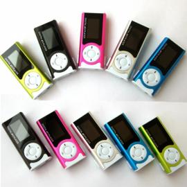 MP3 s LCD displejom, LED svetlom a repro
