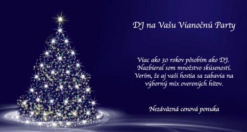 DJ na vianocnu party