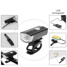 Predn svetlo/svietidlo na bicykel s USB