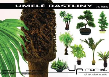 Umel rastliny a dekorcie